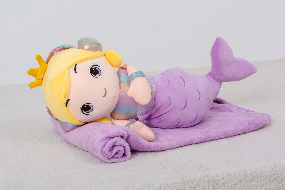 

Плед детский MirSon №1059 Mermaid Violet 120х160