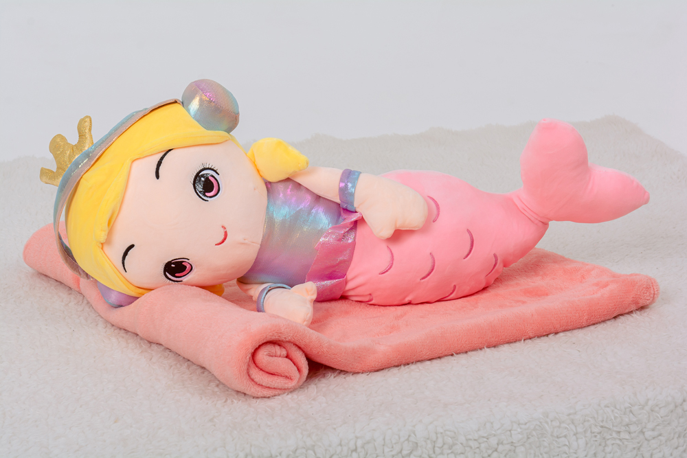 

Плед детский MirSon №1058 Mermaid Pink 120х160
