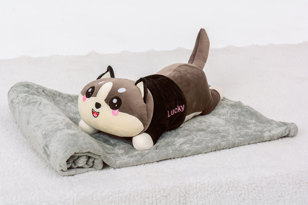 

Плед детский MirSon №1075 Cat Gray 120х160