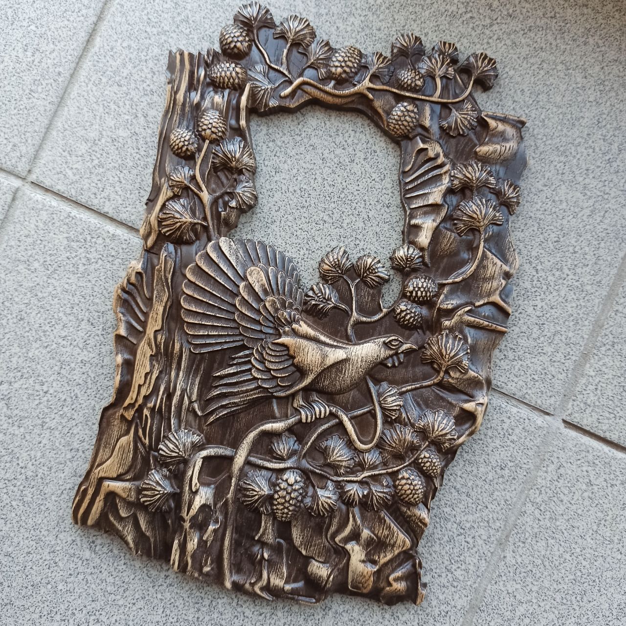 

Барельеф "Глухарь", Atributlux, 30*20,1 см резной из дерева