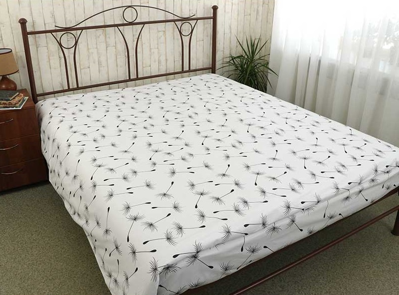 

Пододеяльник Руно 114Б Fly Бязь 175х215 White (58.114Б_Fly white)