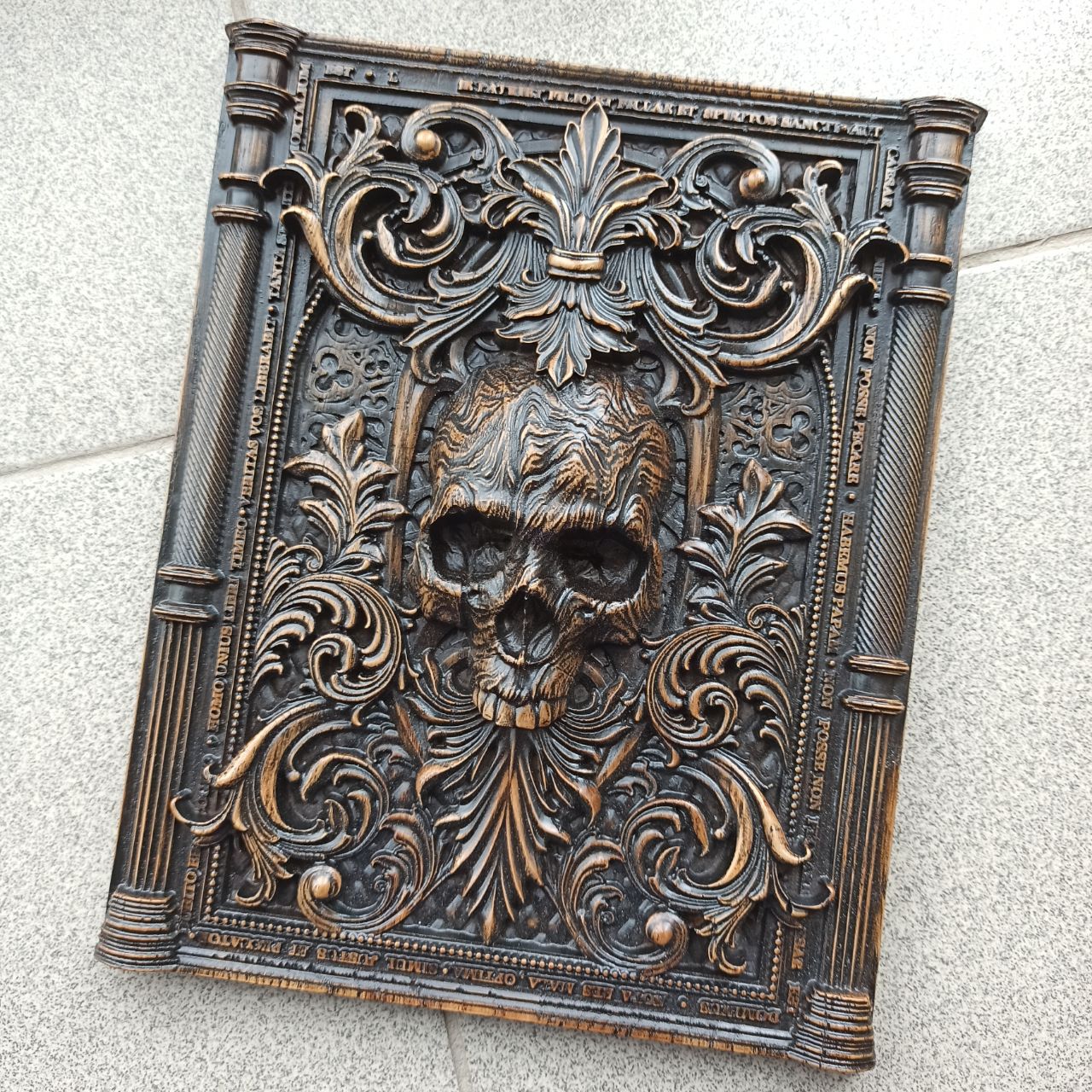 

Барельеф "Череп", Atributlux, 60*47,7 см резной из дерева