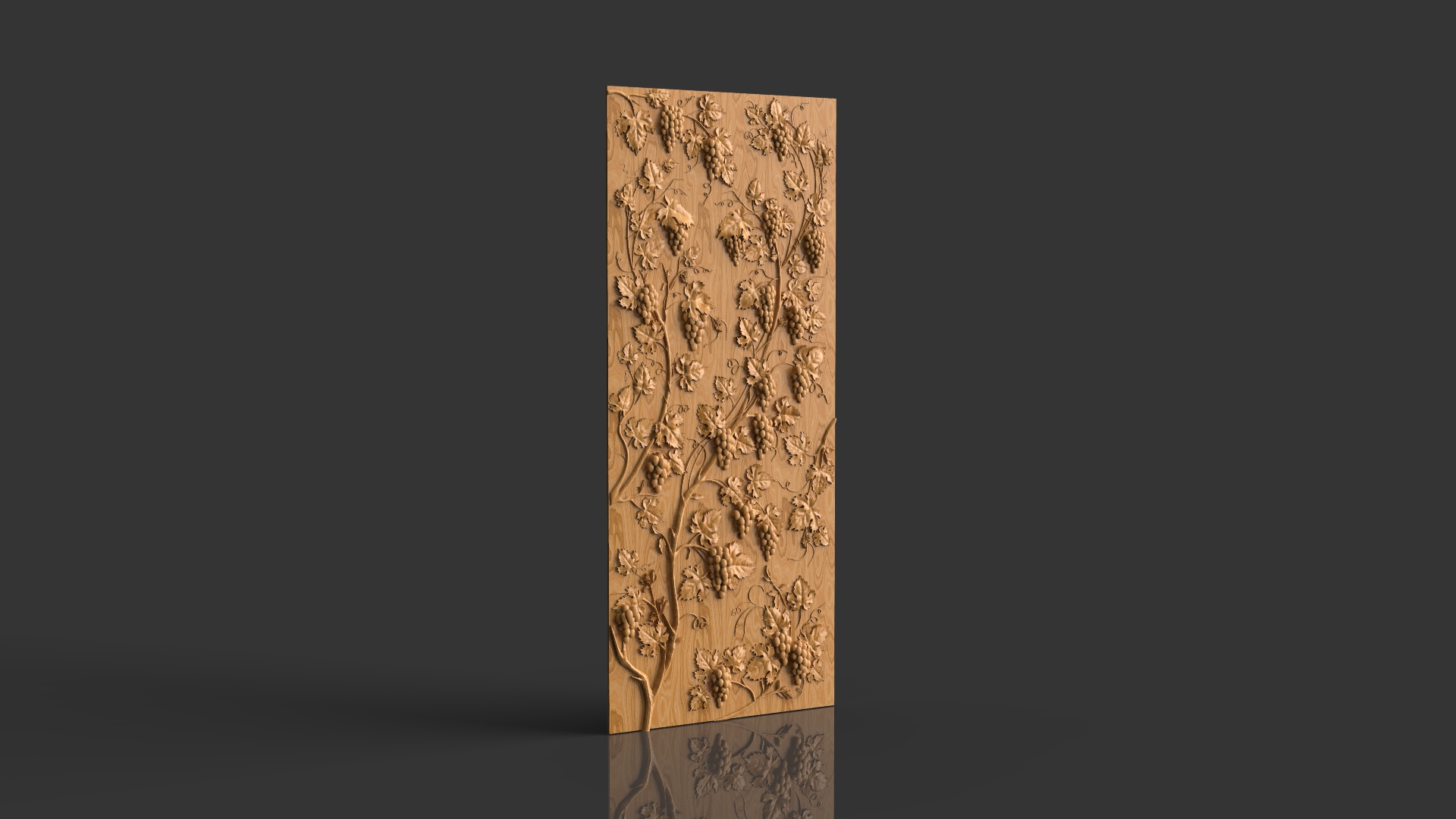 

Панно "Виноградная лоза" , Atributlux, 30*12,6 см резное из дерева
