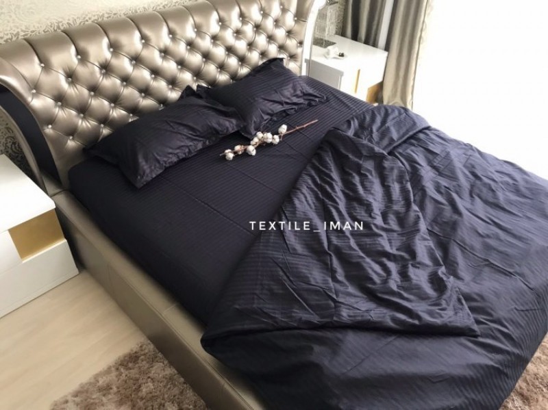 

Комплект постельного белья IMAH Страйп Сатин 100% Хлопок King Size 205k5070hhnw