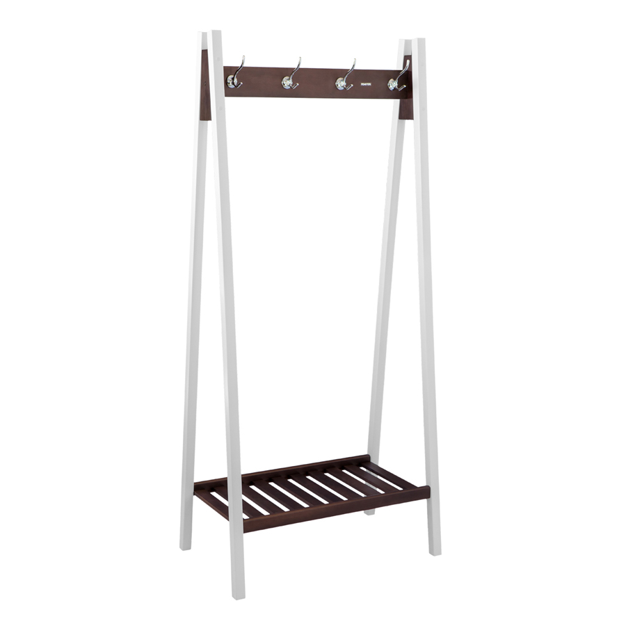 

Вешалка Fenster Милан 2 Венге-белый 166x75x45
