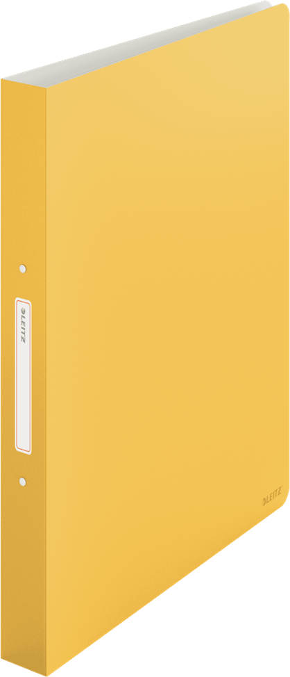 

Папка РР Leitz Cosy 2 кольца 25 мм А4 Желтая (4238-00-19)