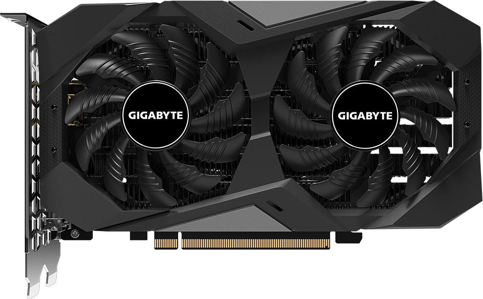

Gigabyte PCI-Ex GeForce GTX 1650 D6 Windforce 4GB GDDR6 (128bit) (1590/12000) (DVI-D, HDMI, DisplayPort) (GV-N1656WF2-4GD)