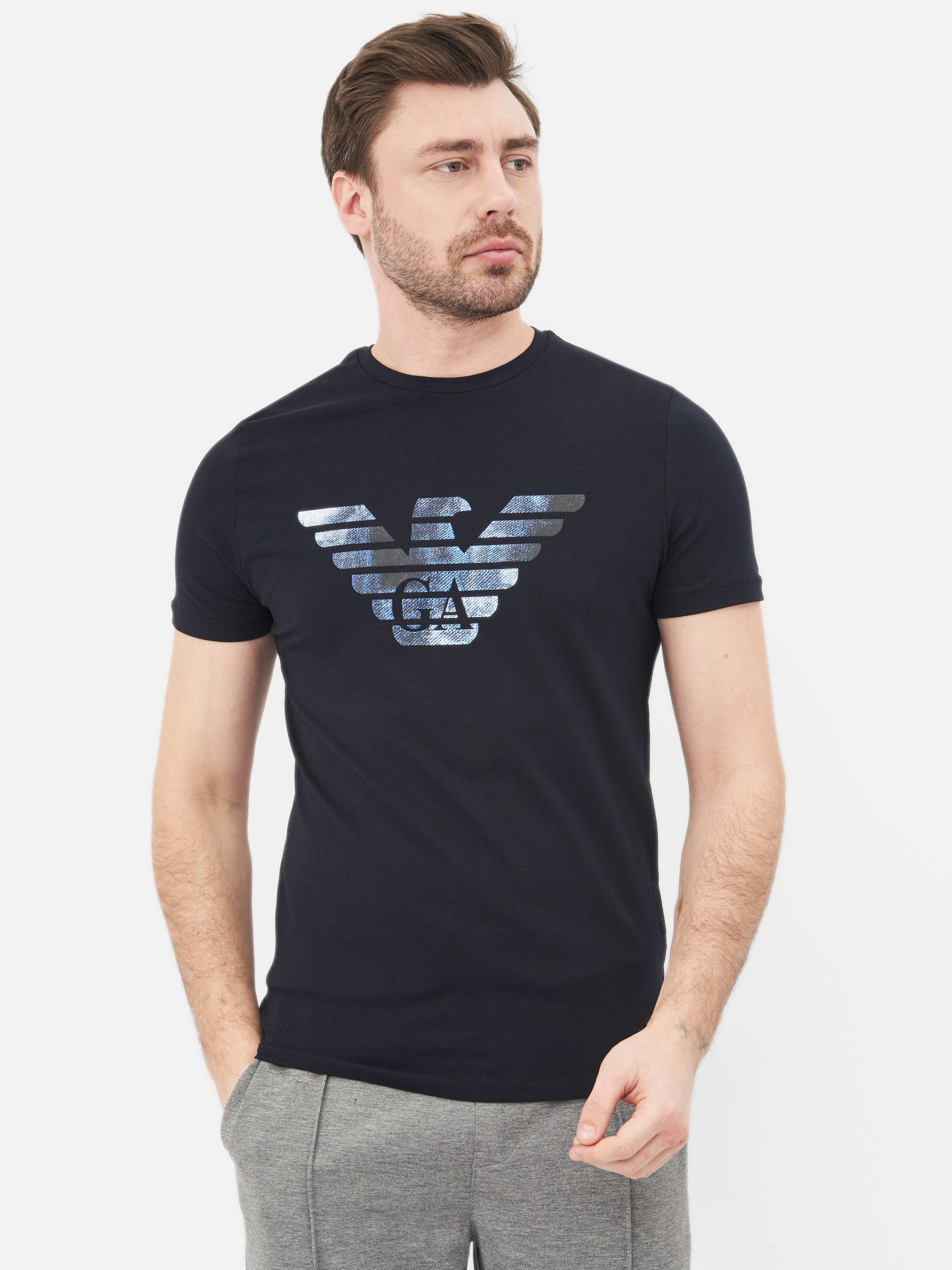 

Футболка Emporio Armani 10559.3 XL (50) Темно-синяя