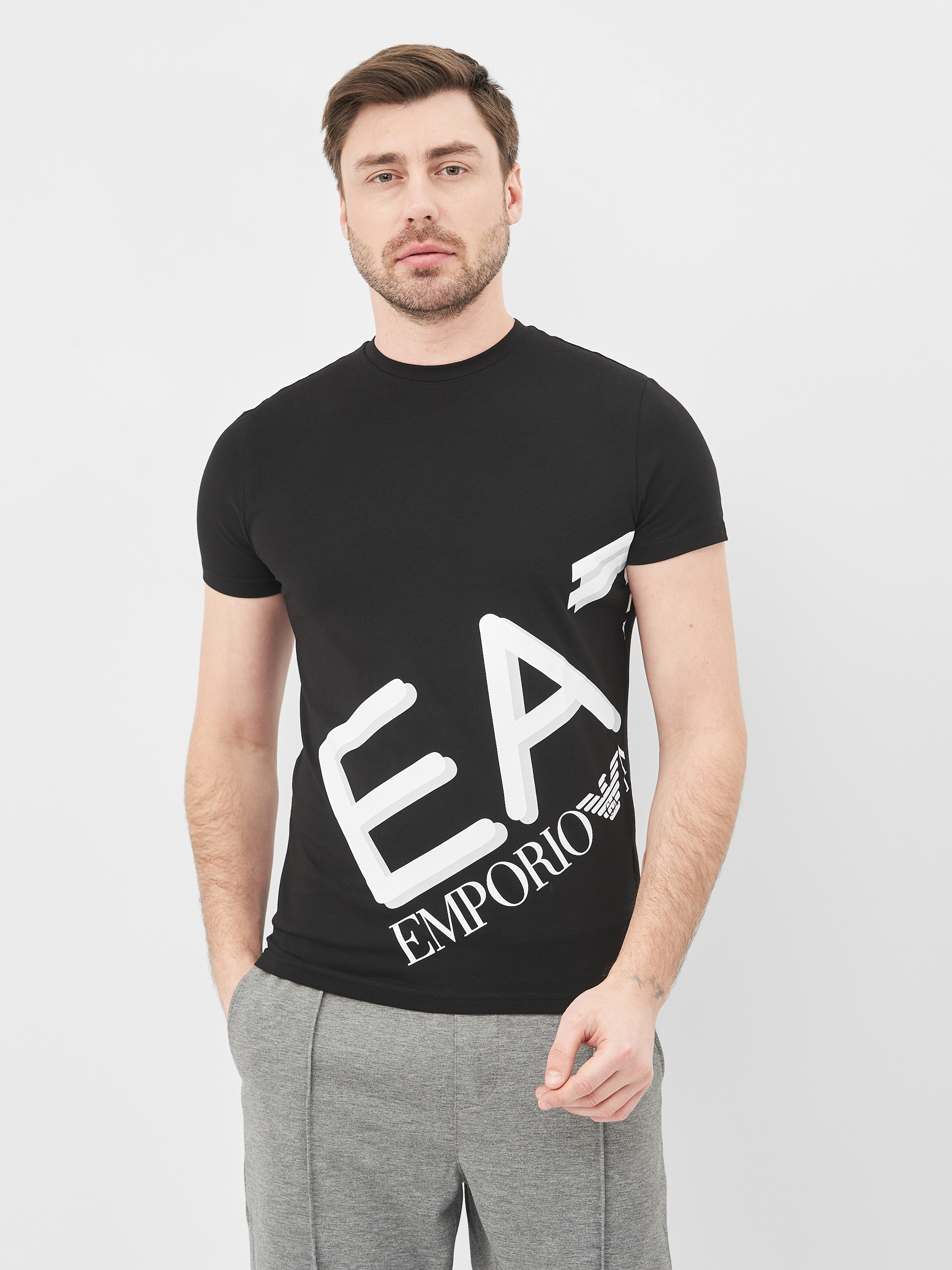 

Футболка EA7 10560.1  (52) Черная, Футболка EA7 10560.1 2XL (52) Черная