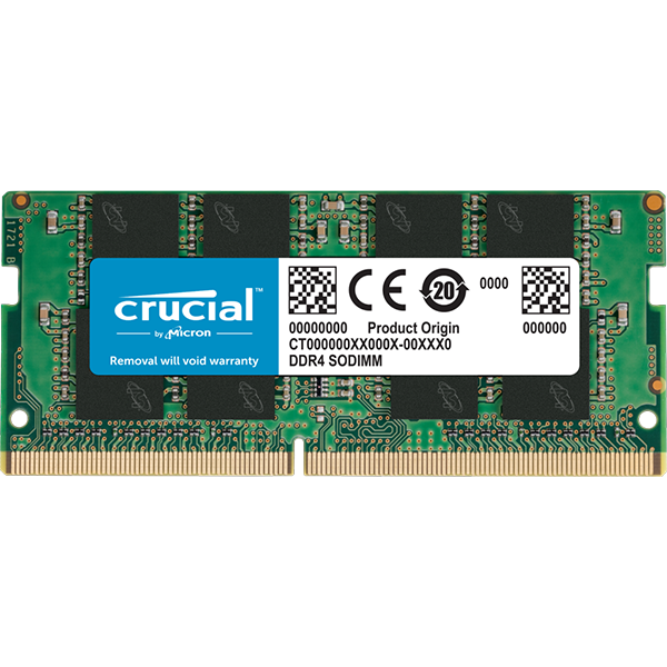 

Оперативная память SO-DIMM Crucial 16GB DDR4 2666 MHz (CT16G4SFRA266)