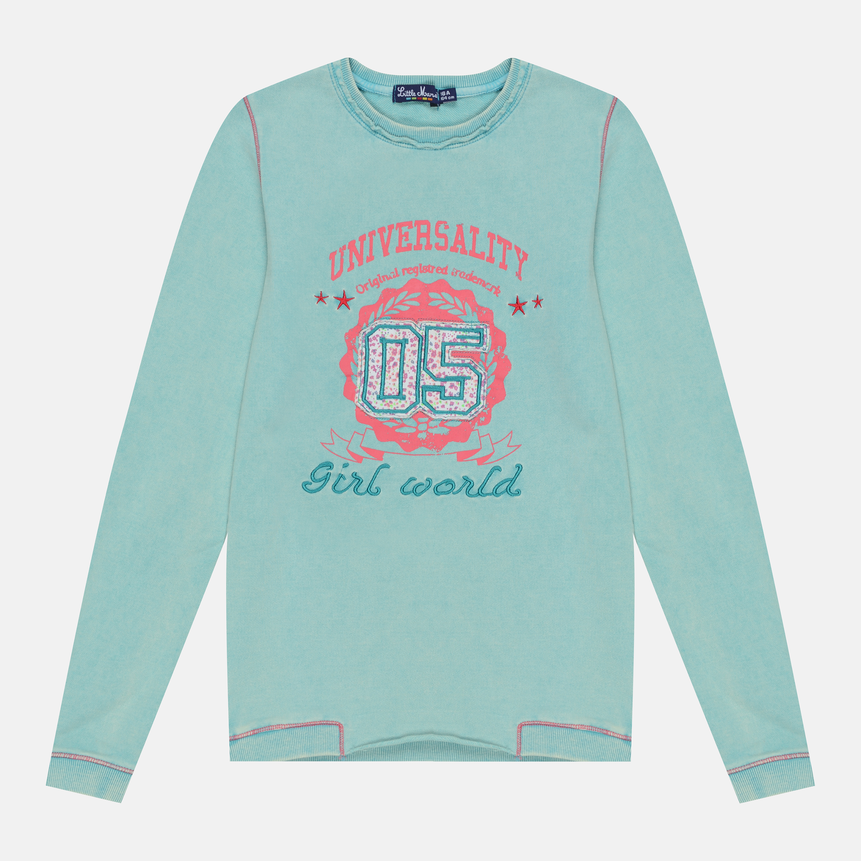 

Свитшот Little Marcel smix03700338 164 см Бирюзовый