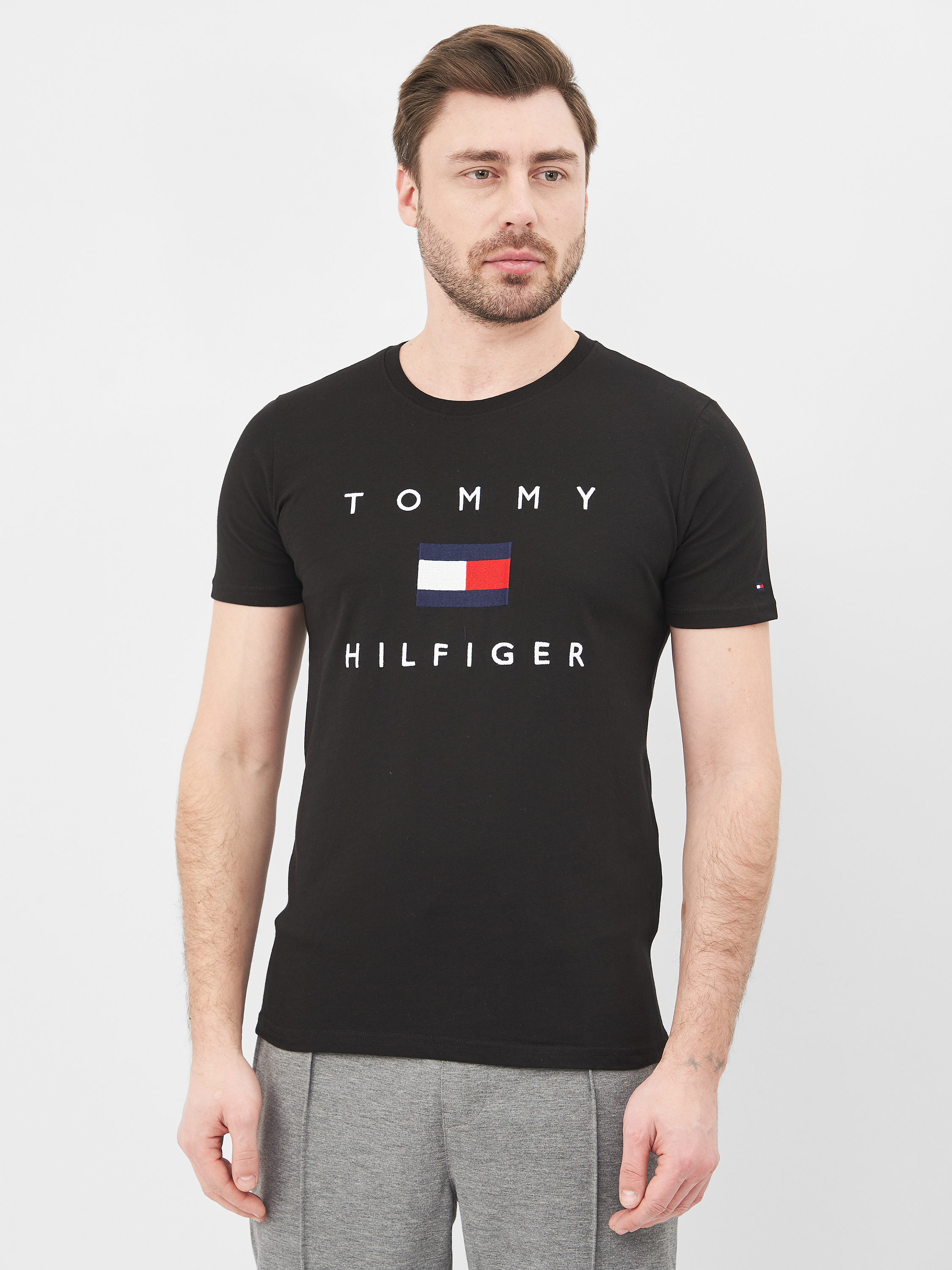 

Футболка Tommy Hilfiger 10573.1  (52) Черная, Футболка Tommy Hilfiger 10573.1 2XL (52) Черная