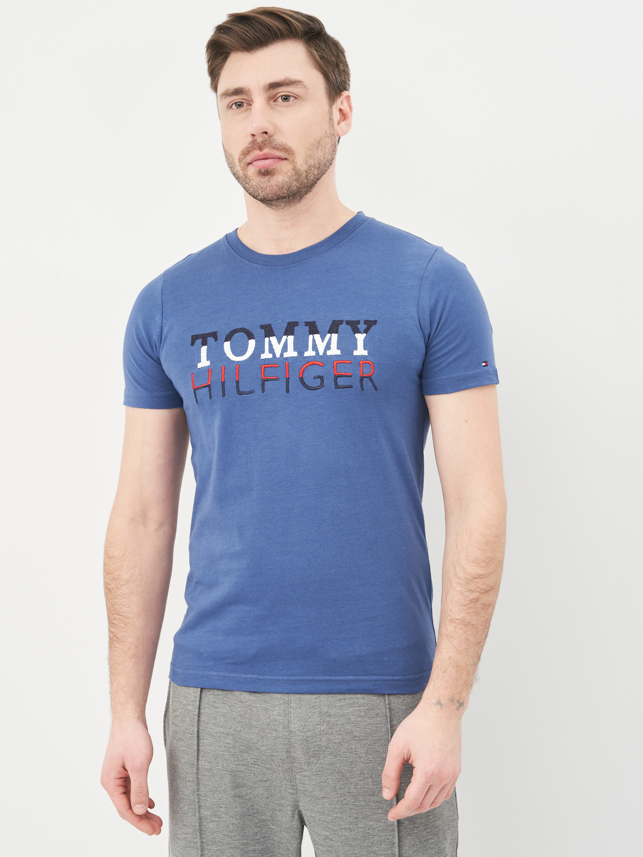 

Футболка Tommy Hilfiger 10575.4  (44) Синяя, Футболка Tommy Hilfiger 10575.4 S (44) Синяя