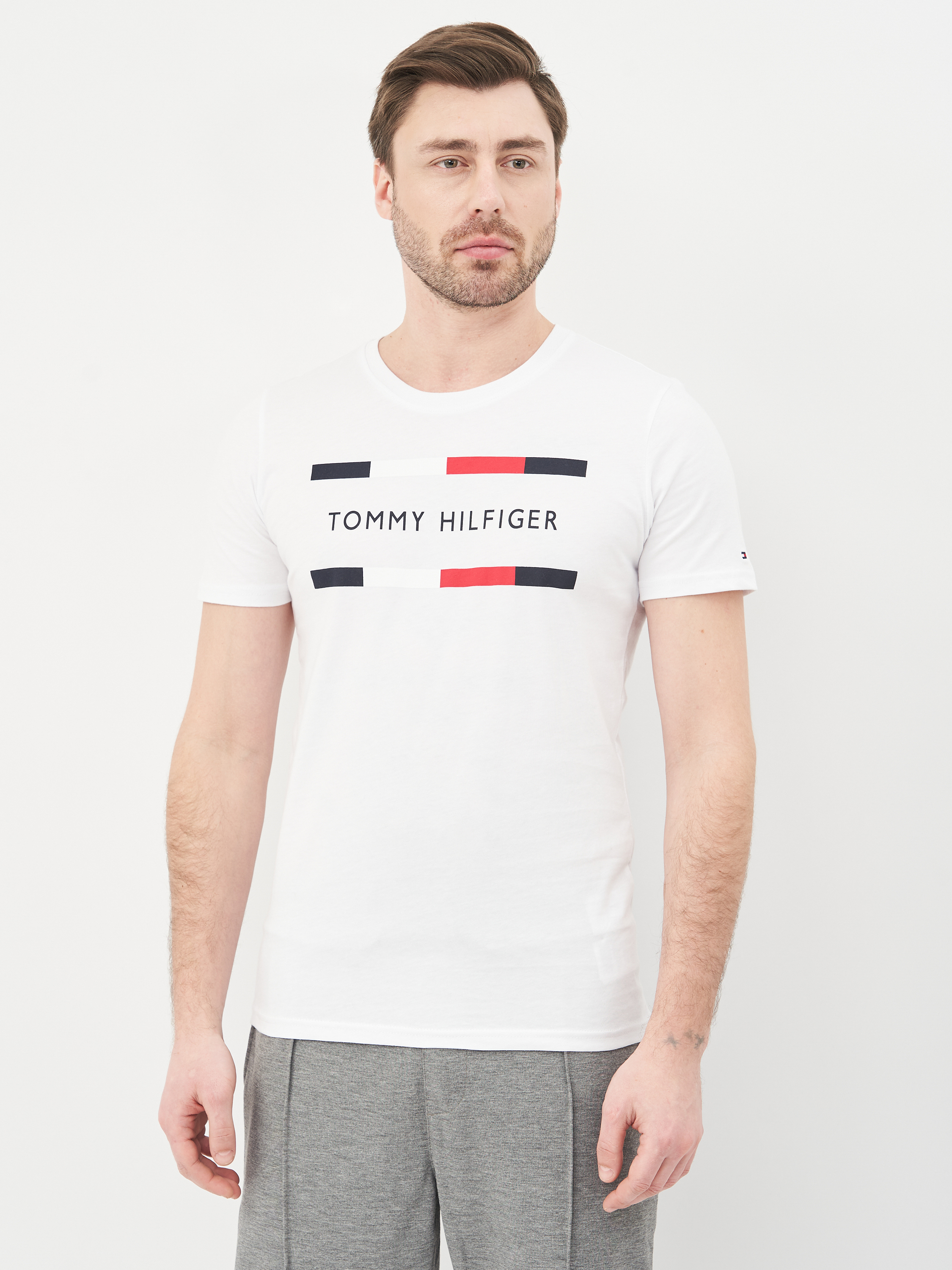 

Футболка Tommy Hilfiger 10579.2  (44) Белая, Футболка Tommy Hilfiger 10579.2 S (44) Белая
