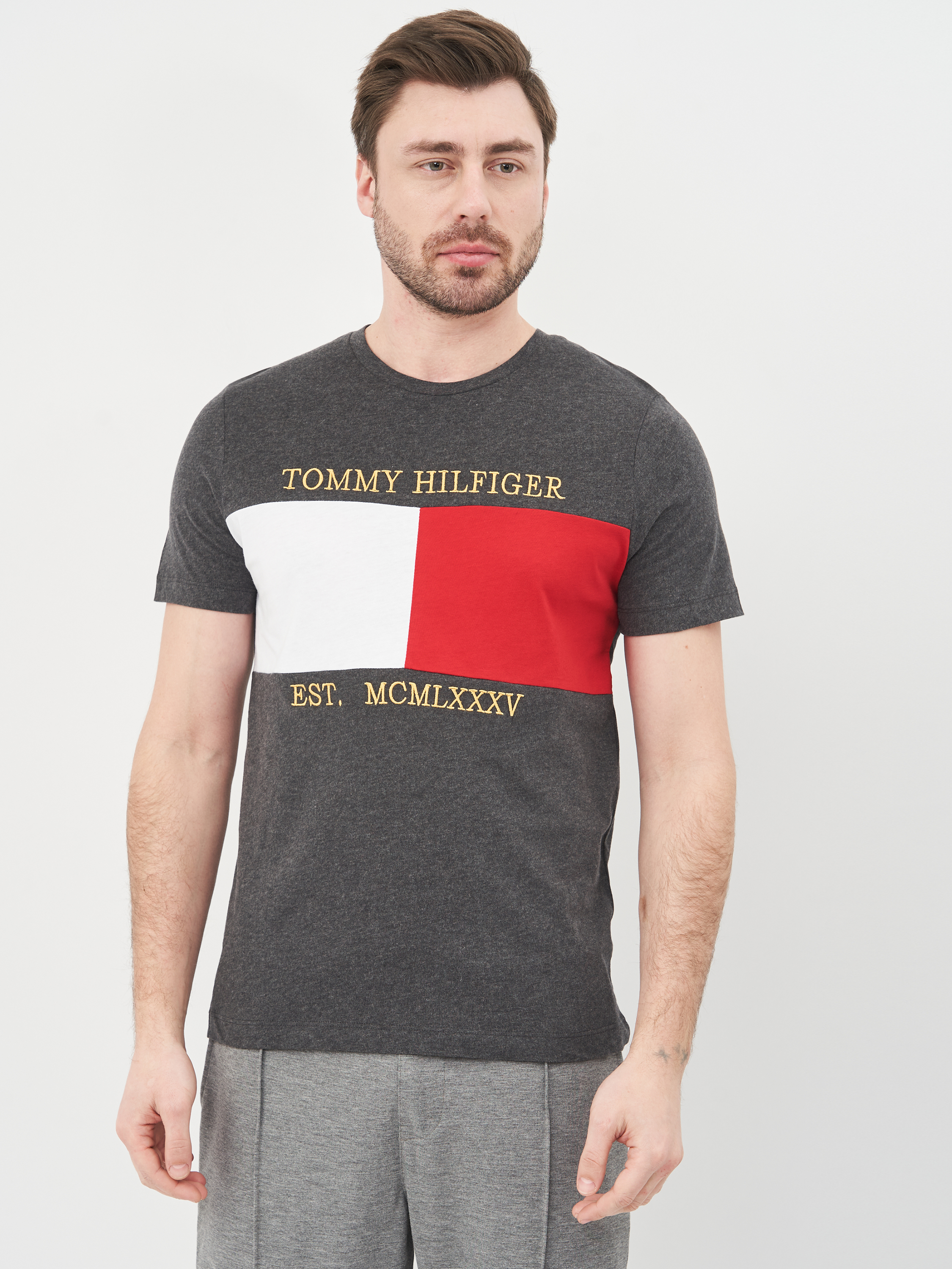 

Футболка Tommy Hilfiger 10584.4  (50) Асфальт, Футболка Tommy Hilfiger 10584.4 XL (50) Асфальт