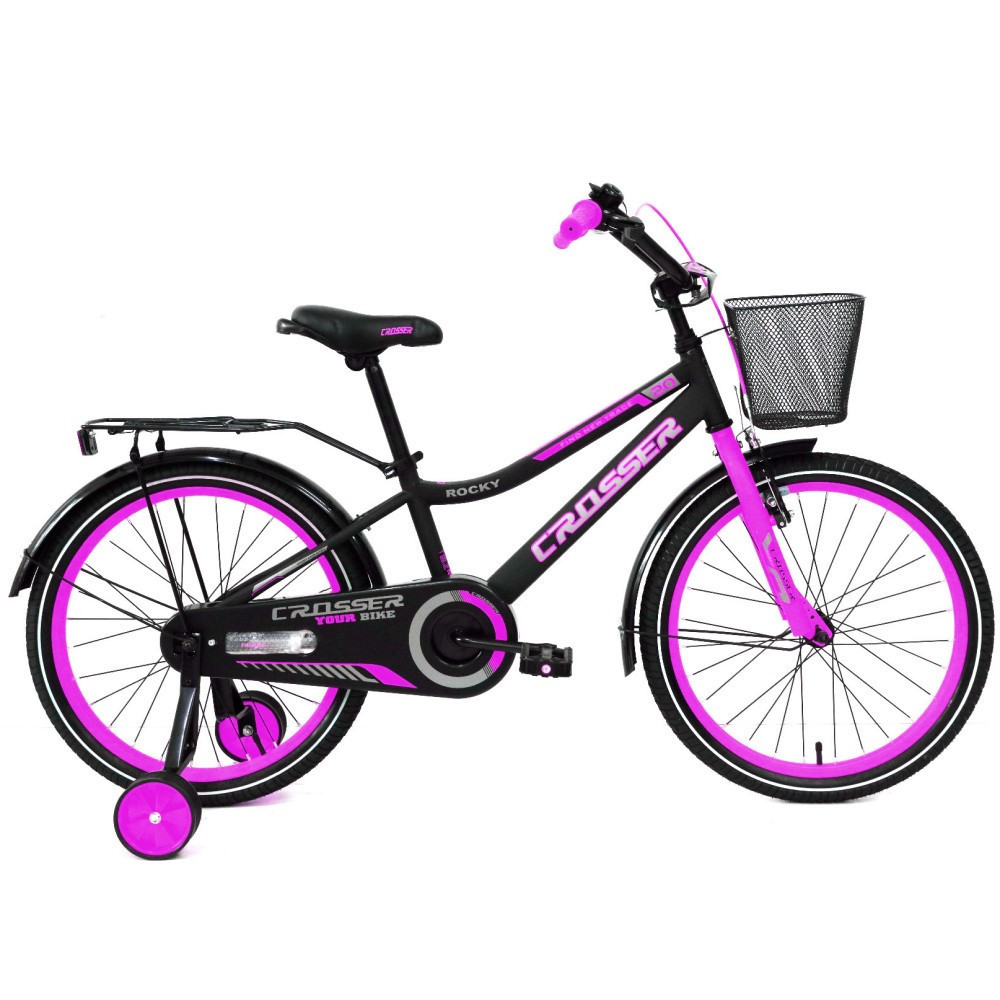 

Велосипед Crosser 20" Rocky Black / Pink (ROCKY CROSSER20)