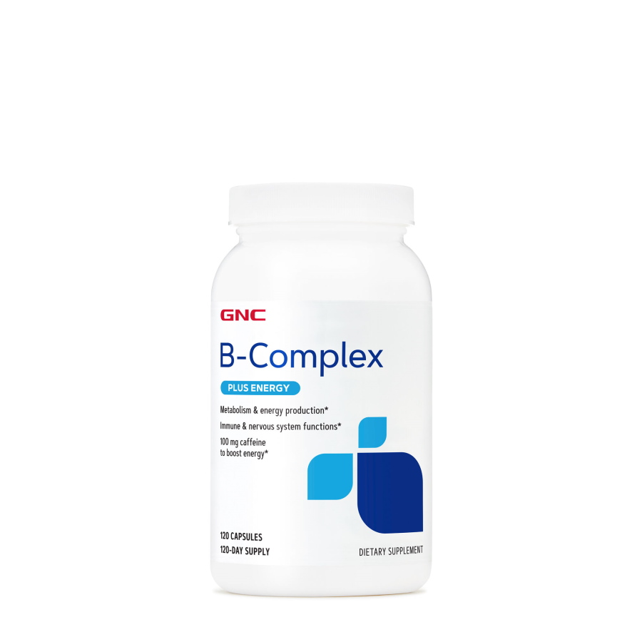 

Витамины и минералы GNC B-Complex Plus Energy, 120 капсул