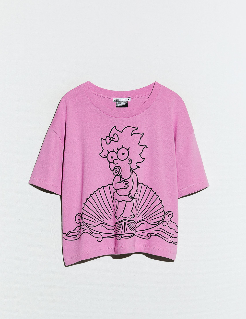 

Футболка Zara Ж1060468 (1443/180/620) цвет розовый M