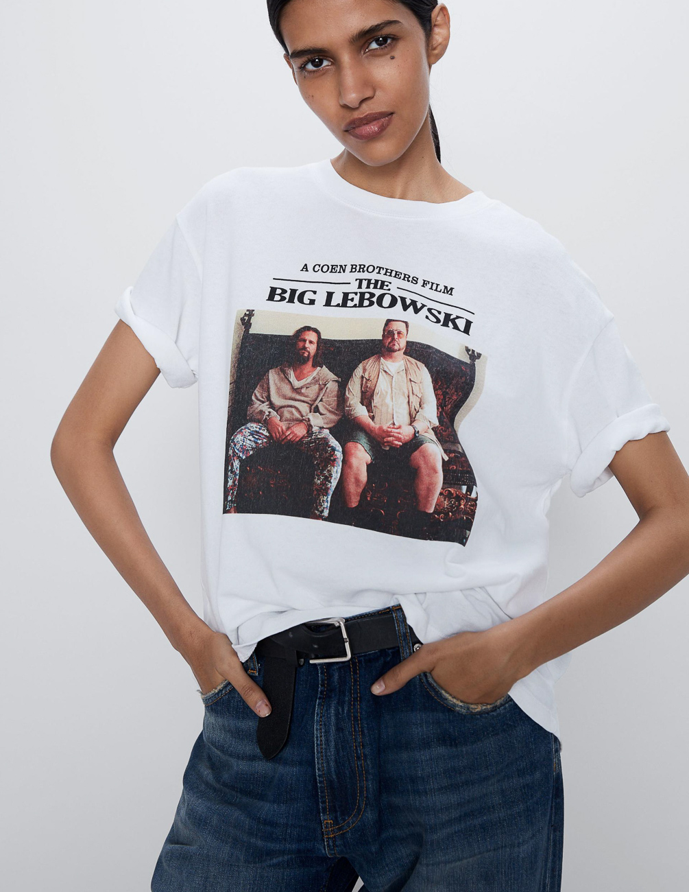 

Футболка Zara Ж1060446 (1443/035/250) цвет белый S