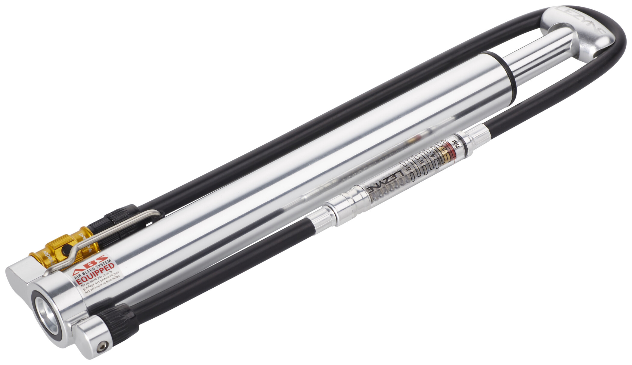 

Велосипедный насос Lezyne Micro Floor Drive HVG Mini Pump silver