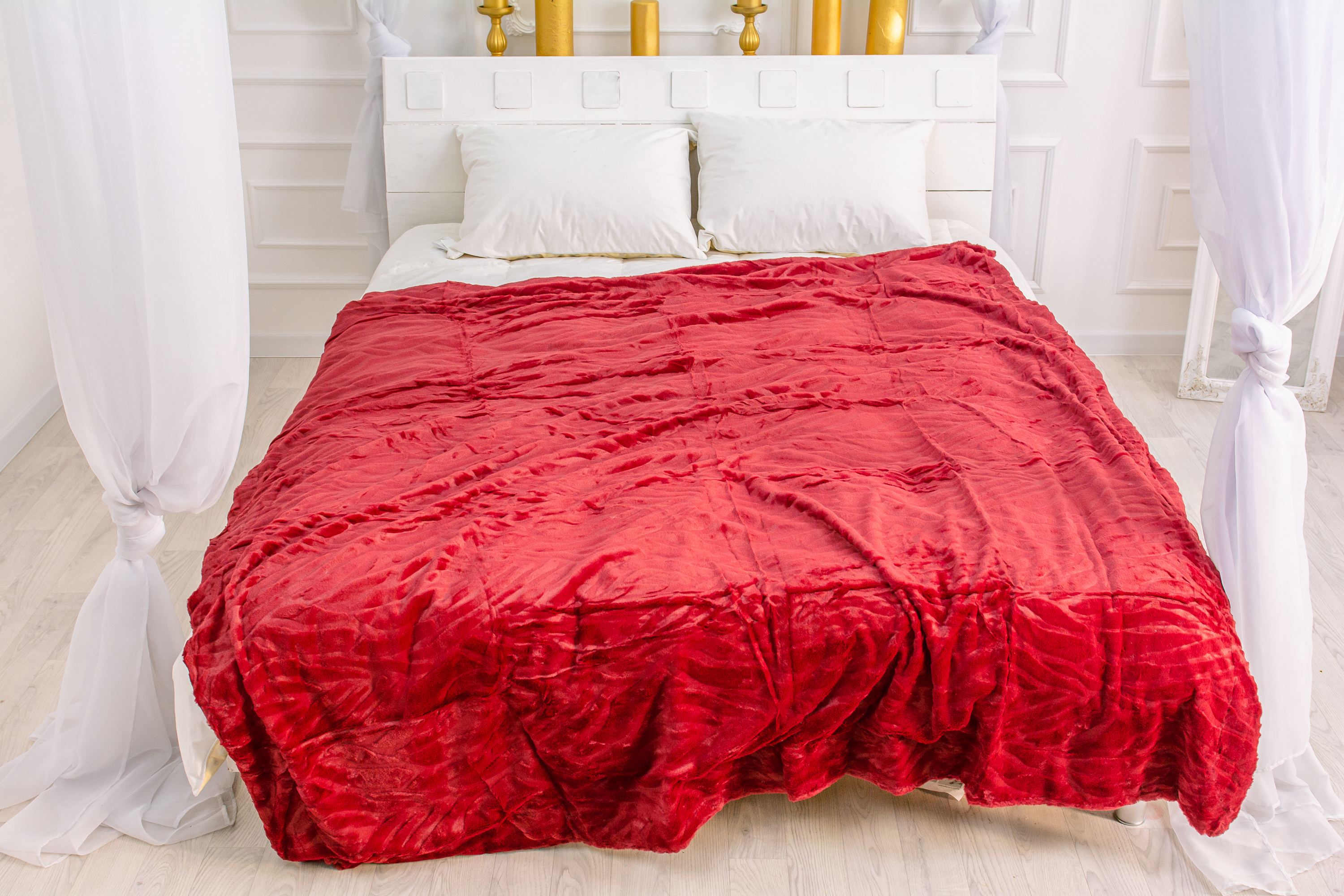 

Плед MirSon №1015 Aurora Red 180x200