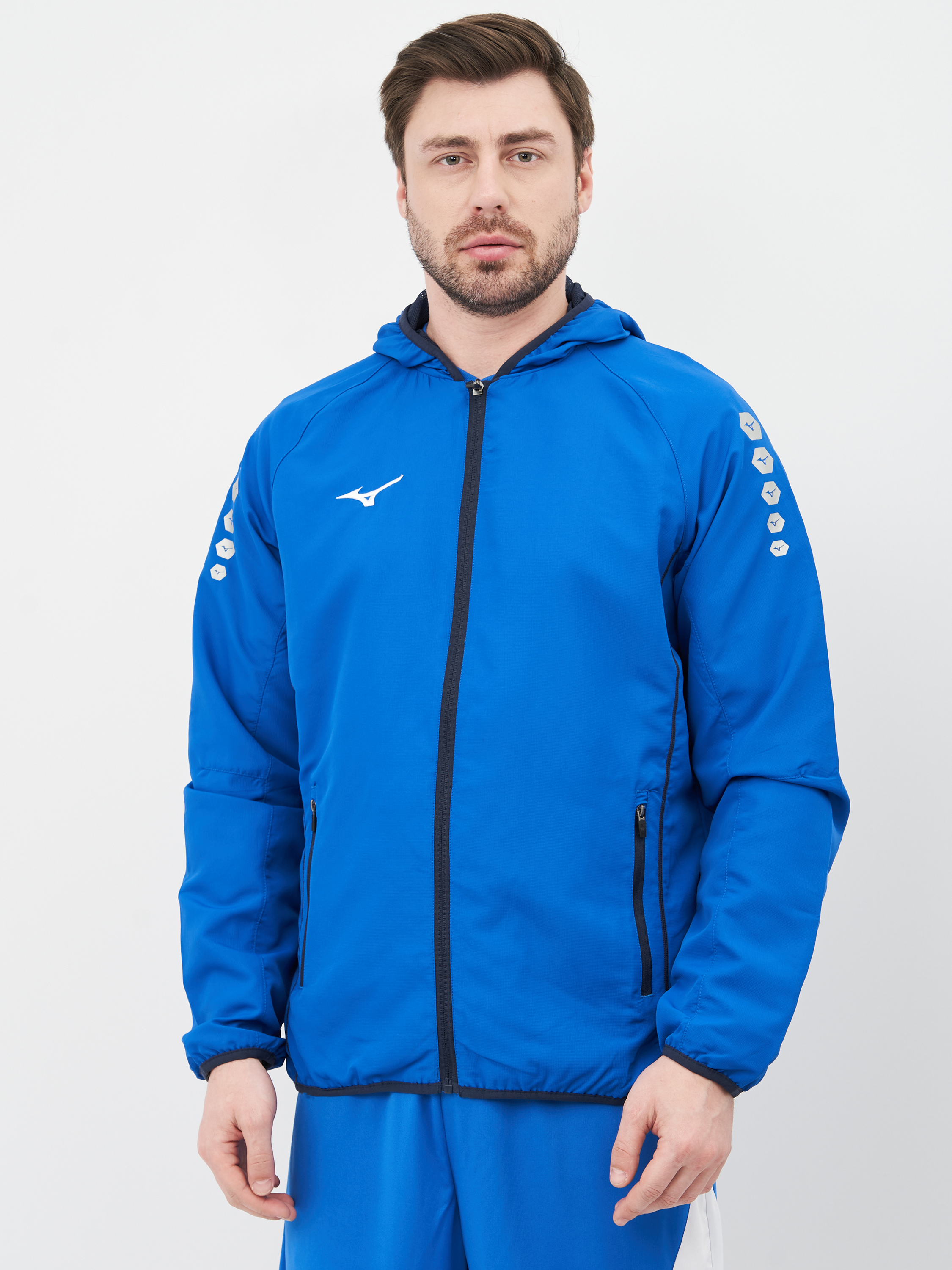 

Толстовка Mizuno Men Micro Jacket 32EE7002M22  Синяя, Толстовка Mizuno Men Micro Jacket 32EE7002M22 XL Синяя