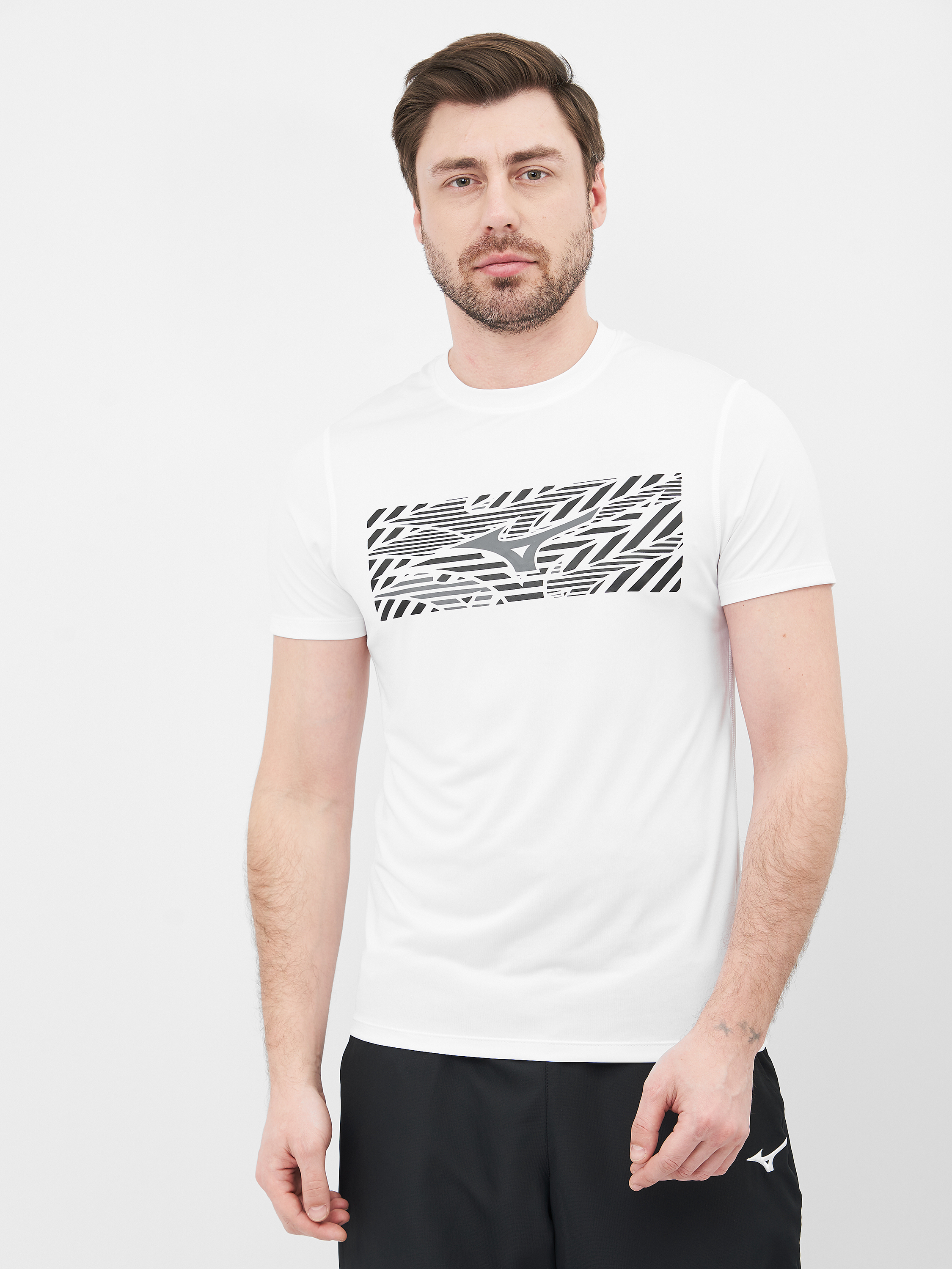 

Футболка Mizuno Impulse Core Tee J2GA900501 S Белая