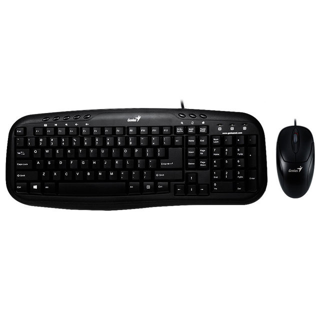 

Комплект (клавиатура и мышь) Genius KM-210