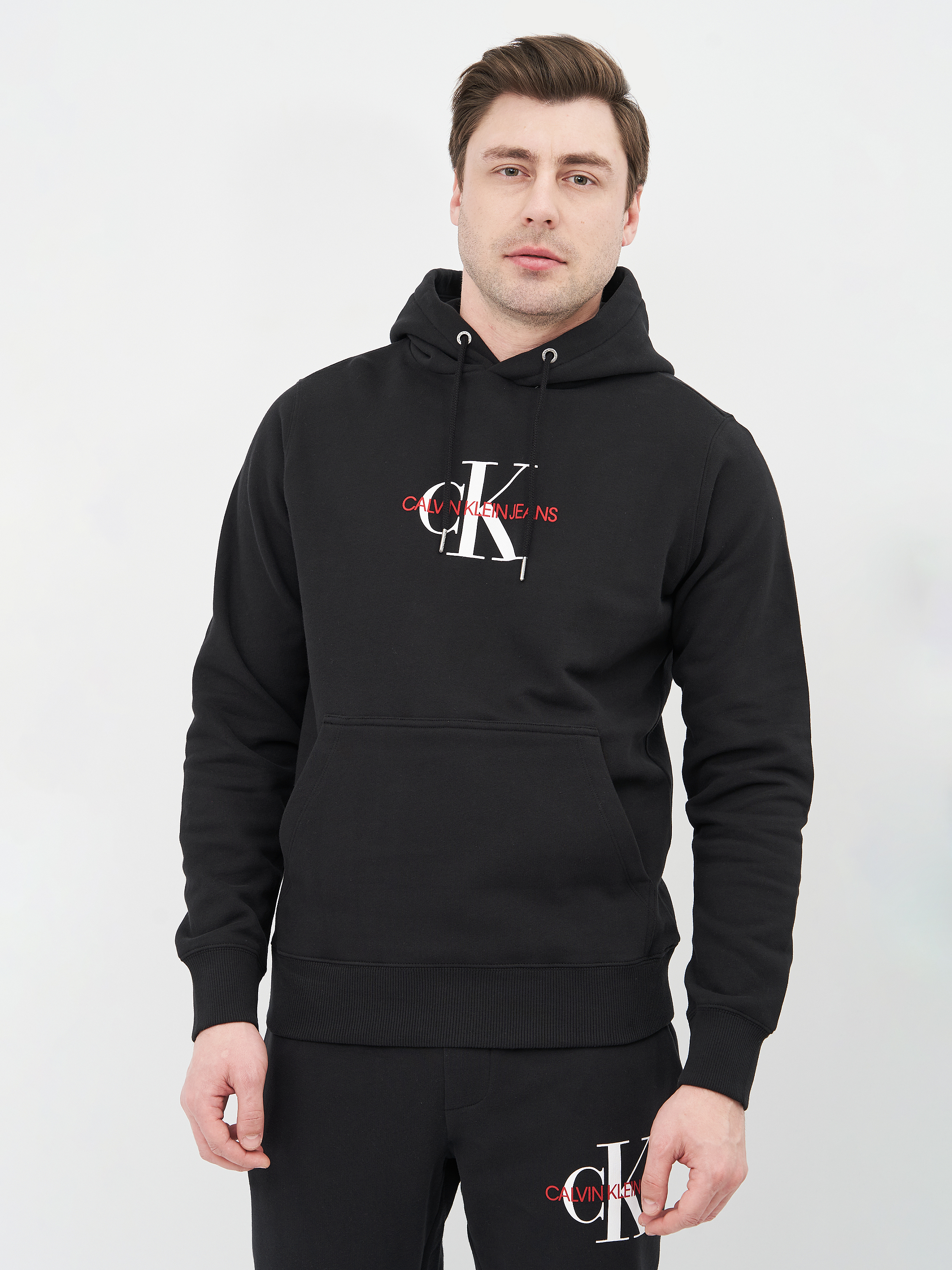 calvin klein small monogram hoodie