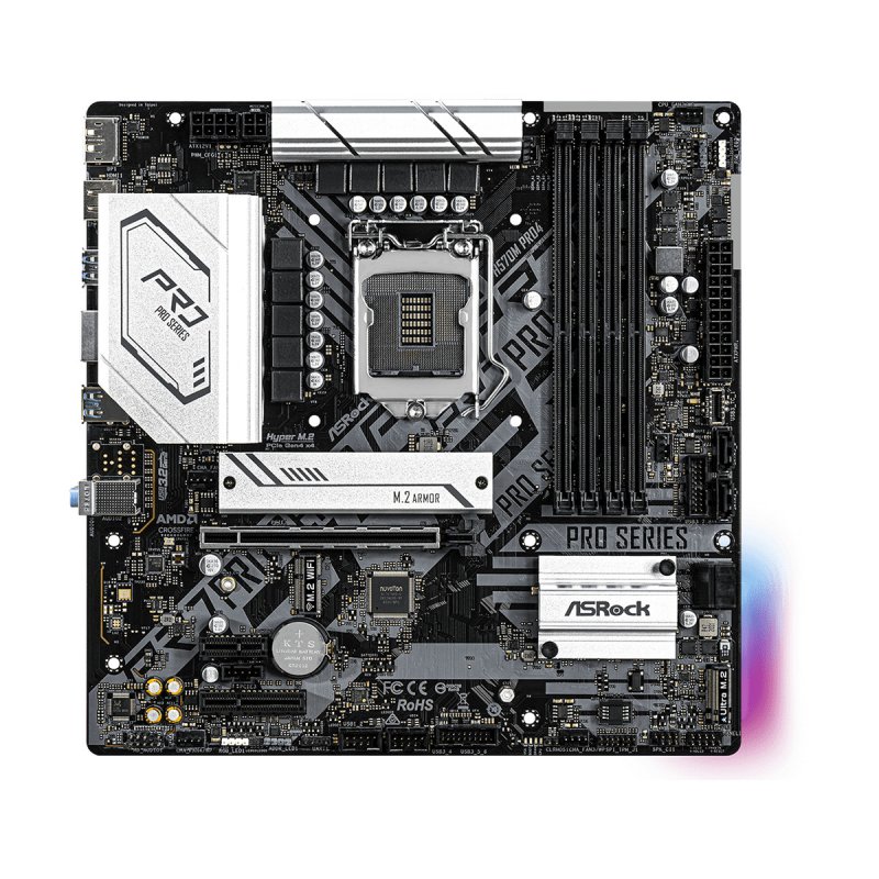 

Материнская плата ASRock H570M Pro4 Socket 1200