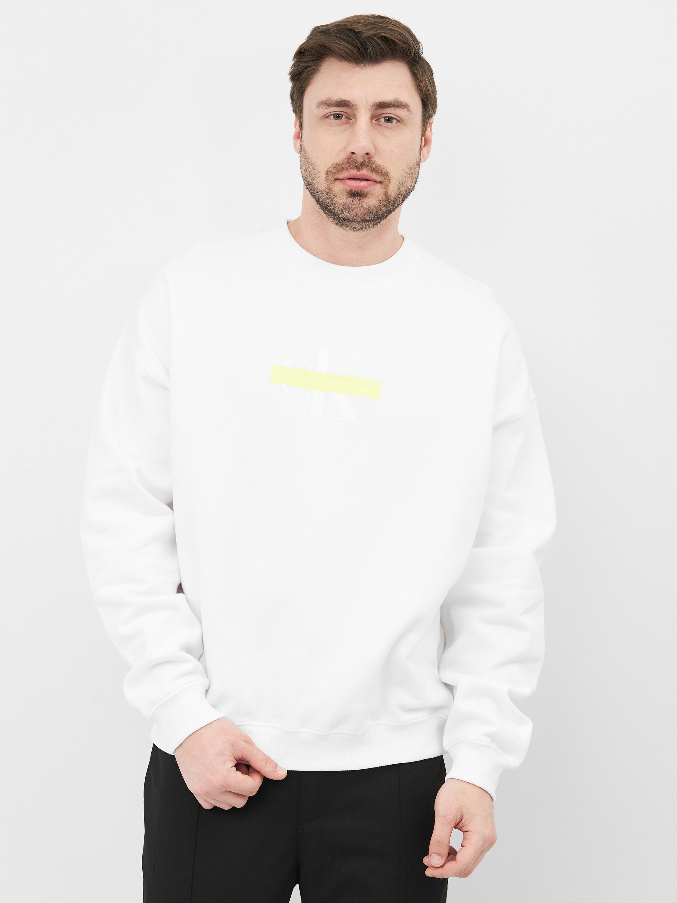 

Свитшот Calvin Klein Jeans Censored Relaxed Fit Cn J30J318490-YAF XL Ck White