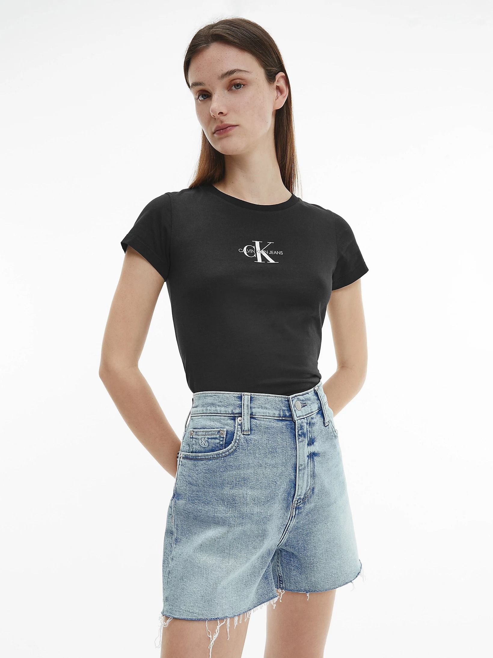 

Футболка Calvin Klein Jeans Monogram Classic Slim Tee J20J216577-BEH L Pvh Black