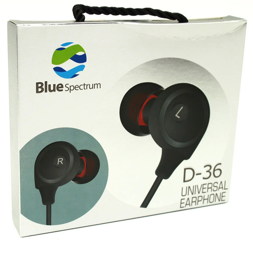 

Наушники вставные Spectrum D36 BLUE