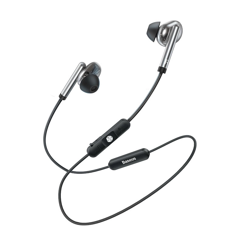 

Наушники вставные беспроводные Baseus NGS30 0S Wireless Earphone S30 Silver