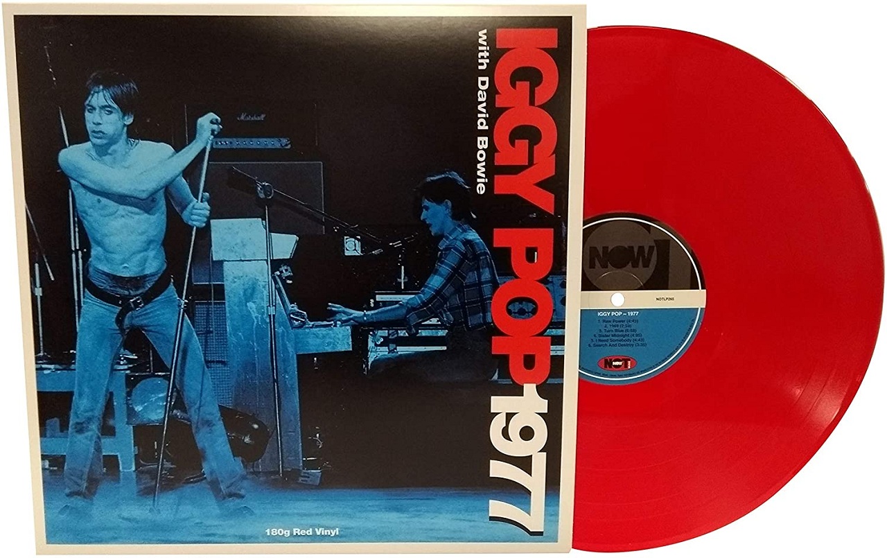 

Виниловая пластинка Iggy Pop With David Bowie - 1977 (Red vinyl)