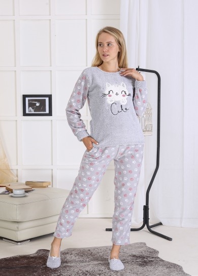 

Жіноча піжама Pijamoni 4120-50 L Серый