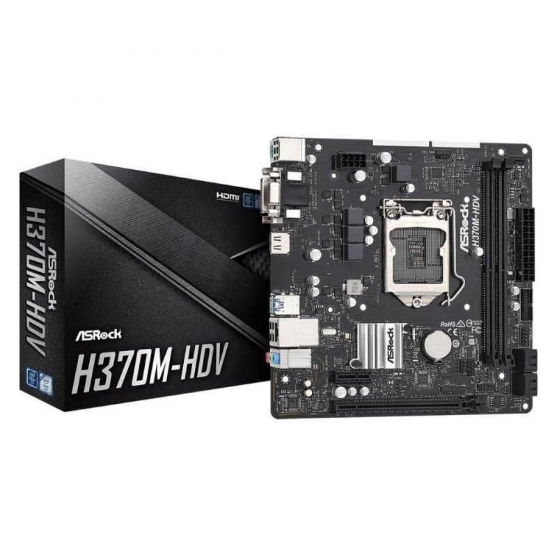 

Материнская плата ASRock H370M-HDV (H370M-HDV)