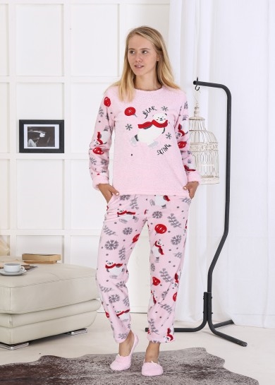 

Жіноча піжама Pijamoni 4120-48 S Розовый