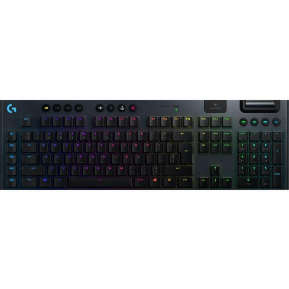 

Клавиатура Logitech G915 Gaming Wireless Mechanical GL Tactile RGB Black (920-008909)