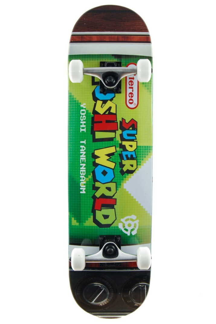 

Скейт комплит Stereo Super Yoshi World (green/multicolor) 7.85"