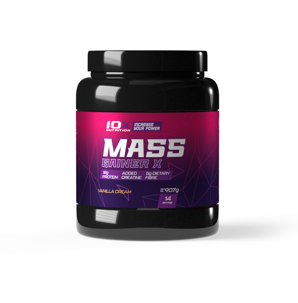 

Гейнер Mass Gainer X 10X Nutrition печенье сливки 907 г (TNX014)