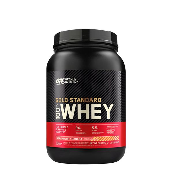 

Сывороточный протеин 100% Whey Gold Standard Natural Optimum Nutrition клубника банан 907 г (ON118)