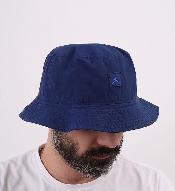 

Мужская Панама Jordan Jumpman Washed Bucket Cap(DC3687-492) M Синий