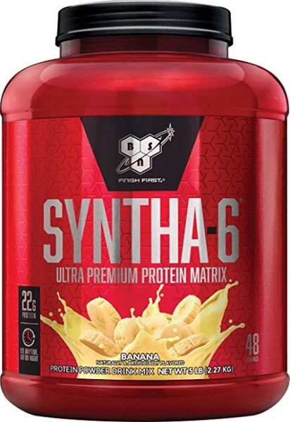 

Протеин Ultra Premium Protein Syntha-6 BSN банан 2.27 кг (BS043)