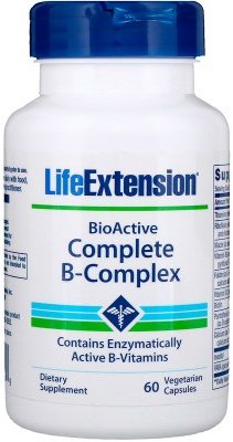 

Витамины Life Extension BioActive Complete B-Complex 60 Veg Caps В-комплекс витаминов