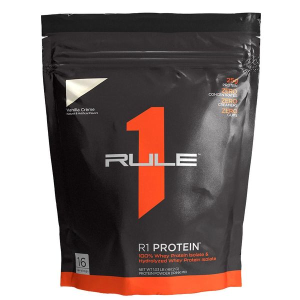 

Протеин R1 Protein Rule One ваниль сливки 468 г (RO073)