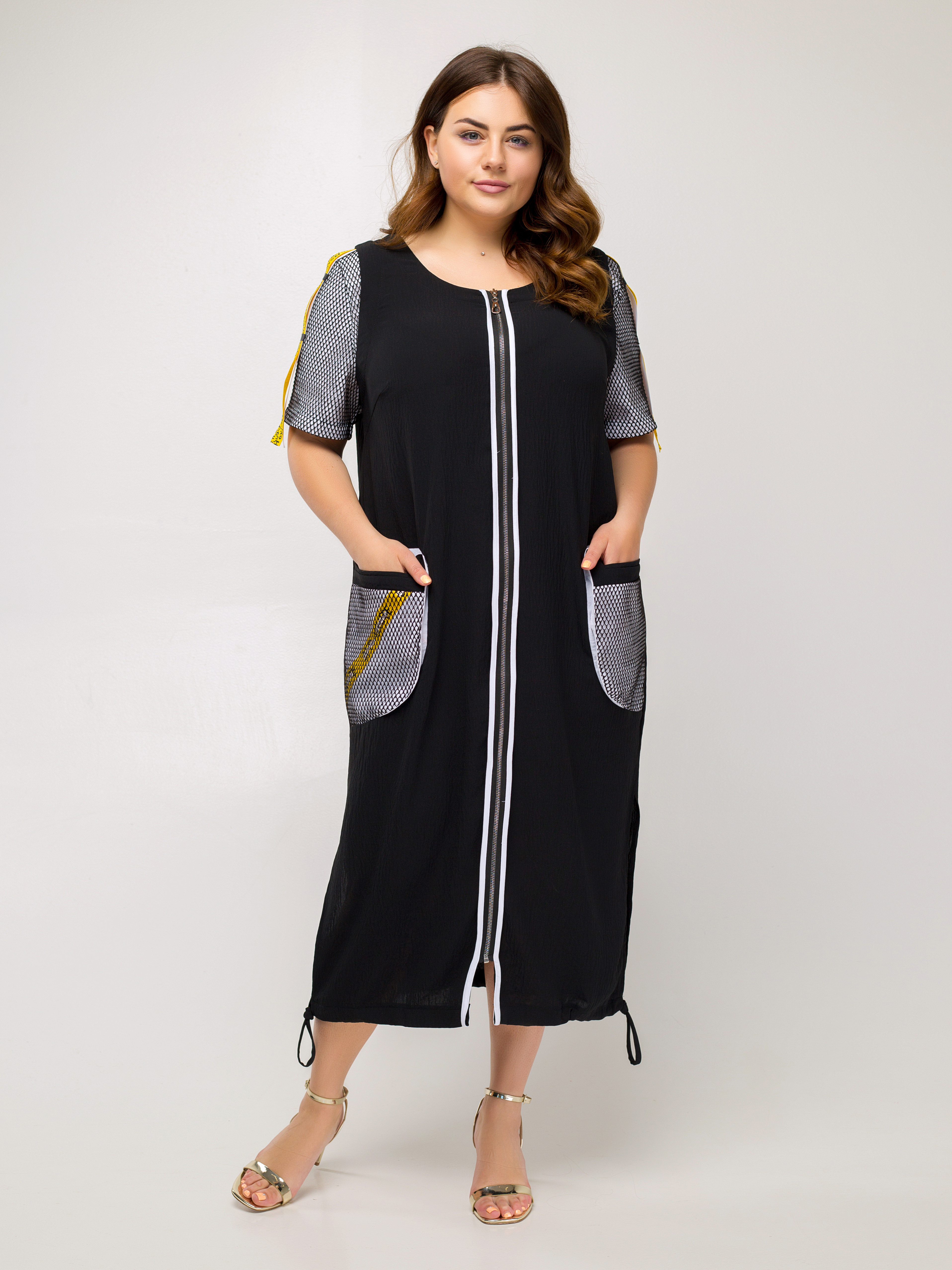 

Платье "Ребека" (черный) 50 (XL)