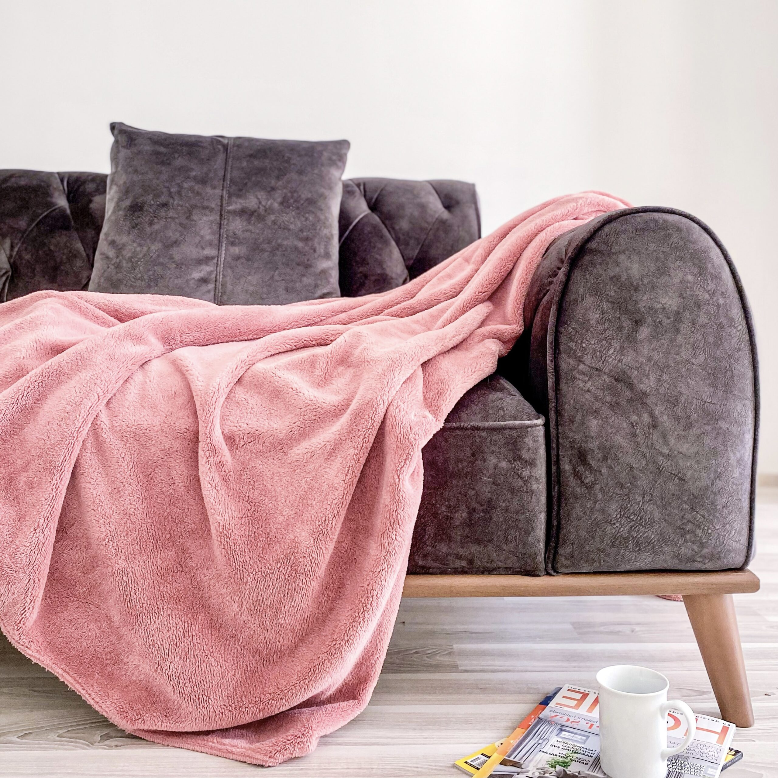 

Плед Zugo Home Welsoft 200*220 розовый