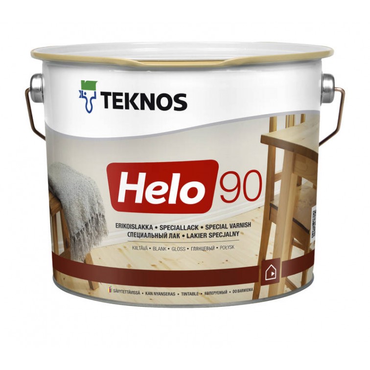 

Лак Уретан-алкідний Teknos Helo 90 глянцевий 2,7л