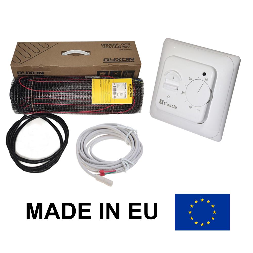 

Нагревательный мат Ryxon HМ-400 Вт-2,0 м2 + механический терморегулятор